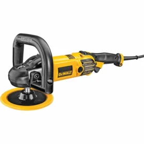 DeWalt DWP849X / Leštička s plynulou reguláciou otáčok / 1250W / 150 a 180mm / 3500 ot.-min (DWP849X)