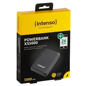 INTENSO XS5000 čierna / Powerbanka / 5000 mAh / USB-C + USB-A (7313520)