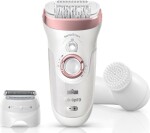 Braun Silk-épil 9-880 SensoSmart / epilátor / 40 min prevádzka / 2 rýchlosti / ružovo-biela (9-880)