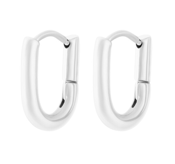 Rosefield Luxusné oválne náušnice z ocele Essentials JTHCS-J423/JEOLS-J568/JEOSS-J570 1,4 x 1 cm