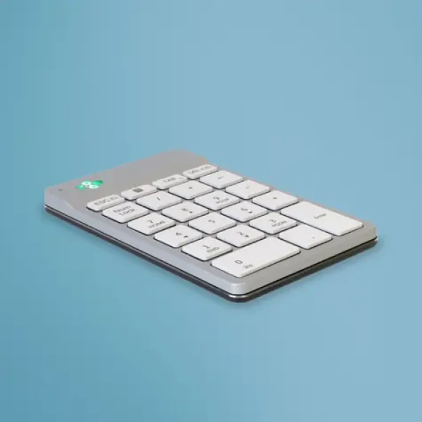 R-GO Tools Numpad Break biela / Numerická klávesnica / bezdrôtová / Bluetooth 5.0 (RGOCONMWLWH)