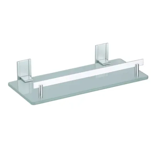 MSV TABARCA / Nástenná polička / hliník / sklo / 30 cm