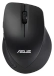 Asus WT465 čierna / Bezdrôtová optická myš / 1600 dpi / USB / 2.4 GHz (90XB0090-BMU000/90XB0090-BMU040)