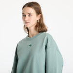 Mikina adidas Essentials Oversized French Terry Sweatshirt Silver Green L