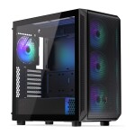 Endorfy Arx 700 ARGB čierna / Mid tower / ATX / 4x 140mm / 2x USB-A + USB-C / mesh panel / priehľadná bočnica / bez zdroja (EY2A013)