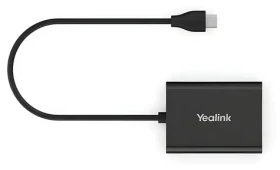 Yealink EHS61 / Ovládací adaptér / pre headsety WH62/63 / čierna (1308113)