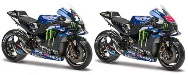 Maisto Yamaha Factory Racing Team 2022 - Mix