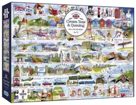 GIBSONS Puzzle Symboly Veľkej Británie
