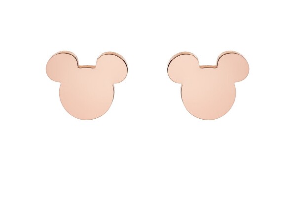 Disney Minimalistické bronzové náušnice Mickey Mouse E600179PL-B.CS