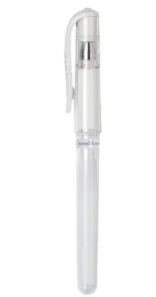 Mitsubishi UB SIGNO UM-153 biela / Gélový roller / Hrot 1,0 mm / Čierna náplň (146895)