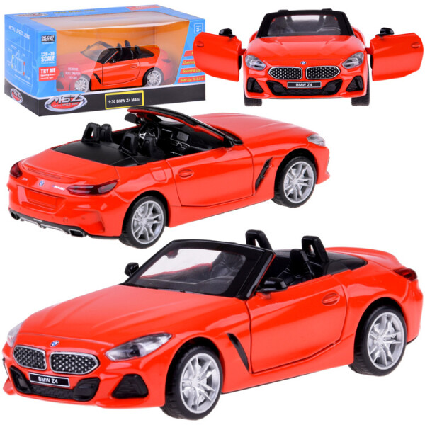 Mamido Zberateľský model kovové auto BMW Z4 M40i cabrio svetla ZA5049