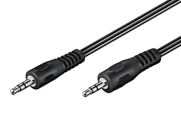 OEM Jack 3,5 mm (M) - Jack 3,5 mm (M) / Audio kábel / prepojovací / 2,5 m (11.92.4502)