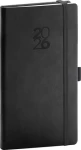 NOTIQUE Vreckový diár Aprint Top 2026 čierny / 9 x 15.5 cm (PGD-KAPAT-6001)