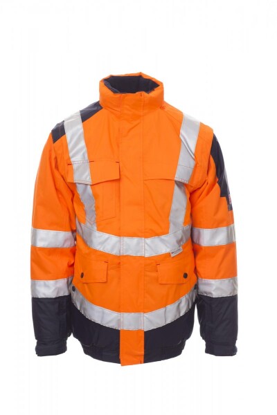 Bunda Payper INTERSTATE Farba: Oranžová Fluo/ N, Veľkosť: 5XL (0004400106020115XL)
