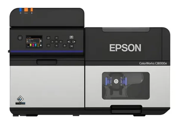 Epson ColorWorks C8000E MK čierna / Tlačiareň štítkov / Atramentová / 600x1200 dpi / USB LAN (C31CL02102MK)