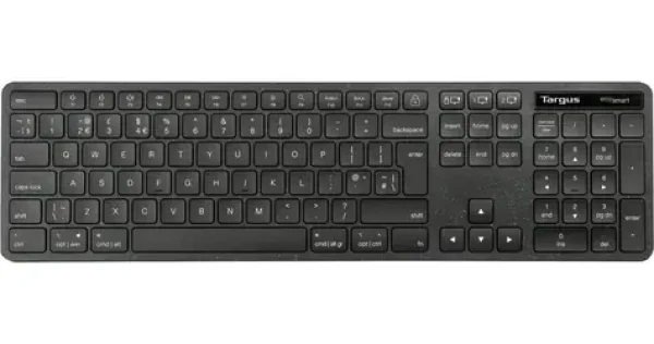 Targus AKB873NO EcoSmart čierna / Bezdrôtová klávesnica / Bluetooth 5.0 / antibakteriálna / Nordic (AKB873NO)