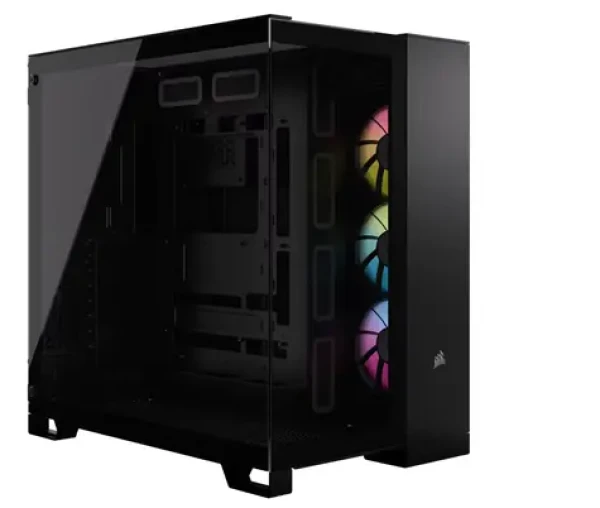 Corsair iCUE 6500X RGB čierna / ATX / 4X USB-A 3.1 / 1x USB-C 3.2 / 3x 120mm / bez zdroja / priehľadná bočnica (CC-9011269-WW)