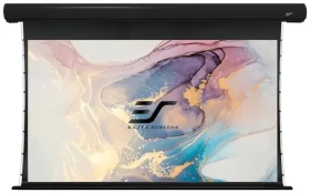ELITE SCREENS plátno elektrické motorové 100" (254cm) / 16:9 /124.5×221.5cm / hliníkový case čierny / 24" drop / MaxWhite (SKT100UHW-E24)