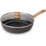 Lamart Natur Panvica s pokrievkou 28 cm čierna / hliník (8590669364336)