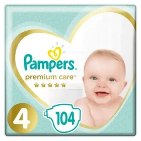 Pampers Premium Care Maxi Mega Box (104 ks) / Plienky / Veľkosť 4 (9-14 kg) (DIOPMPPIE0080)