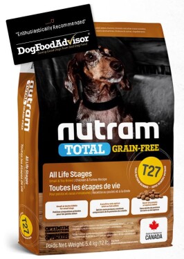 Nutram Dog Small Chicken/Turkey Grain-free T27