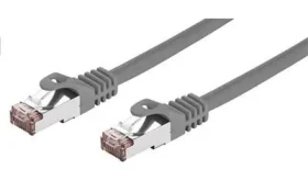 C-tech patchcord Cat6 FTP 10 m sivá (8954125014874)
