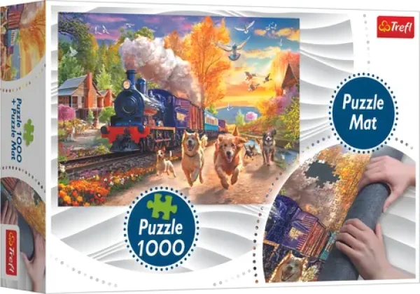 Trefl Puzzle Závod s vlakom