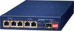 Planet BSP-115HP-5A łącza sieciowe Nie zarządzany Gigabit Ethernet (10/100/1000) Obsługa PoE Modrý