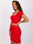 Dámske tričko TOP RV TS 7538.12P Červená - Rue Paris M-38 červená