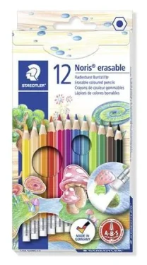 Staedtler Noris / Pastelky / vymazateľné / 24 ks / šesťhranné / PEFC drevo (144 50NC24)