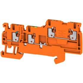 Weidmüller 2579580000 radová svorka priechodky 3.50 mm pružinové pripojenie oranžová 100 ks; 2579580000