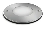 Philips 17306/47/16 Moss nerezová / Vonkajšie zápustné LED svietidlo / IP67 / 270 lm / 2700 K (SKL000201663)