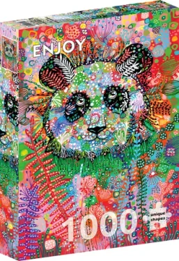 ENJOY Puzzle Enigmatická panda