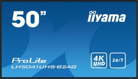 Iiyama IIYAMA 125.7cm(50") LH5041UHS-B2AG 16:9 3xHDMI+USB VA 4K bl. retail (Speditionsversand)