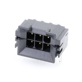 Molex konektor do DPS Počet pólov 6 438100013 1 ks Tray; 438100013