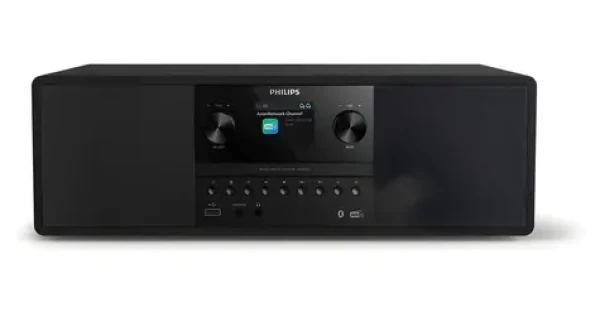 Philips TAM6500/10 čierna / Mikrosystém / FM/DAB / BT / USB / 50W repro (TAM6500/10)