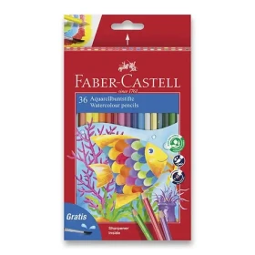 Faber-Castell Classic Colour - Pastelky akvarelové - papierová krabička 36 ks (114437)