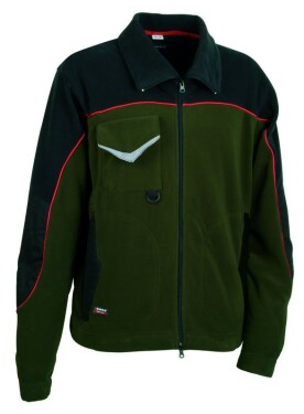 Bunda Fleece Cofra RIDER Farba: Hnedá, Veľkosť: M (V026_0_03_M)