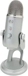 Blue Yeti strieborná / stolný mikrofón / USB (988-000238)