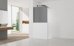 Sprchová zástena SAT Walk-in 90x100 cm na zníženú priečku SATWIS90KS SATWIS90KS