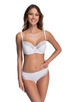 Dámska podprsenka 2110 Azalea white plus - AVA Bílá 90/G
