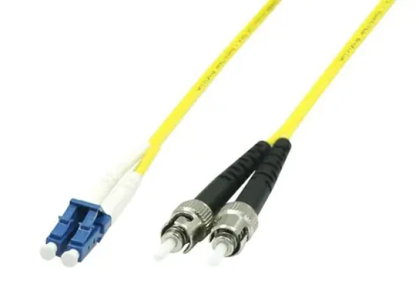 MicroConnect Optical Fibre Cable LC/ST Singlemode duplex OS2 7m žltá (FIB411007)