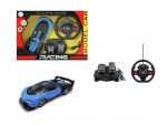 Mamido Mamido Športové auto na diaľkové ovládanie s volantom a pedálmi GT 1:16 modré