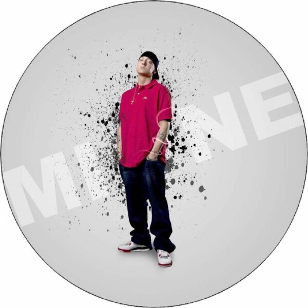 Jedlý papier „Eminem v ružovom tričku“, 19,5 cm - Pictu Hap