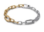 Pandora Bicolor článkový náramok na prívesky Shine Me 563689C00 17,5 cm