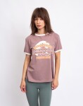 Patagonia W's Great Waves Ringer Tee Moonrise Taupe S