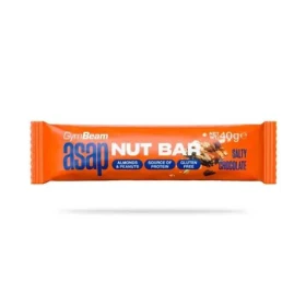 ASAP Nut Bar - GymBeam (salty chocolate, 40 g) (106975-3-40g-saltychocolate)