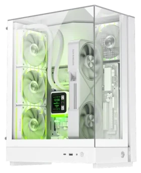 Gamemax T20 biela / Case / mATX (T20 WH)