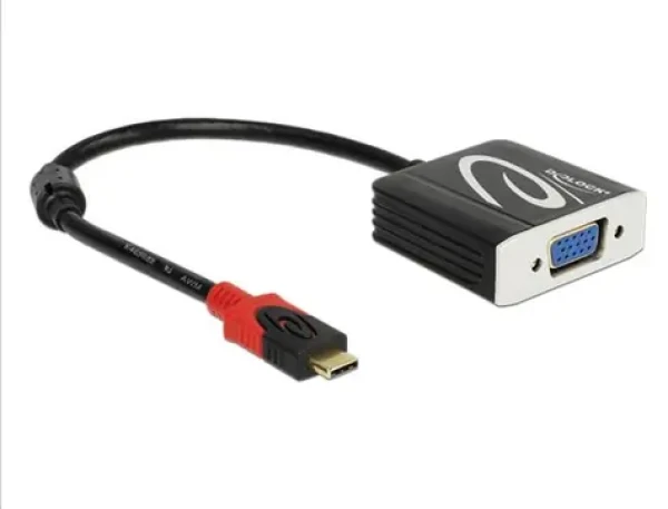 DeLock Adaptér USB Type-C (M) - VGA (F) / DP Alt Mód (62994)