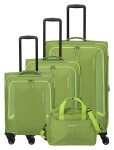 Sada cestovných kufrov Travelite Corsiica S,M,L,BB Fresh Green